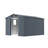 Outdoor Storage Shed, Large Metal Tool Sheds with Window and Lockable Doors, Garden Shed