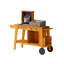 Rolling BBQ Pretend Play Kitchen for Kids