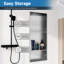 13 po X P 31 po H x 4 po D Niche de douche dans la salle de bain -199406017