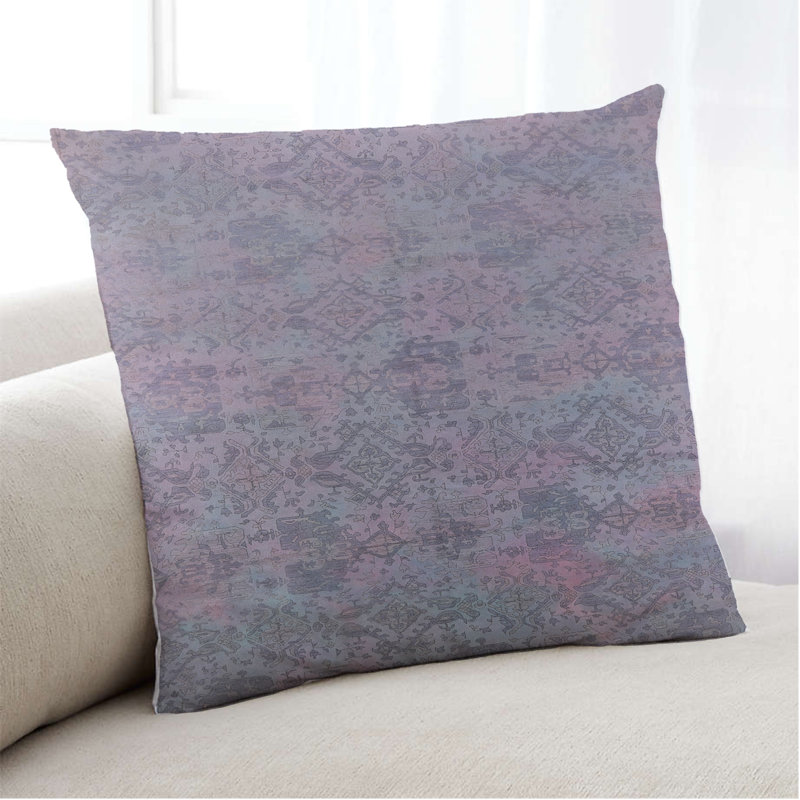 Damask Outdoor Throw Pillow