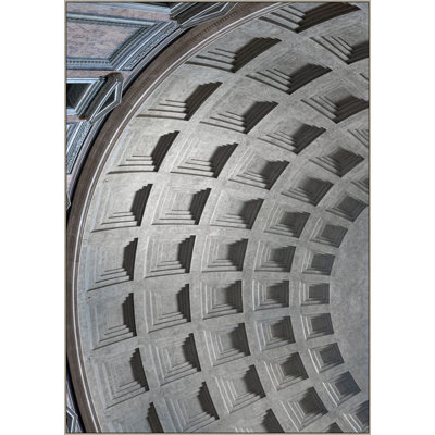 Pantheon Reflection Print by Lillian August