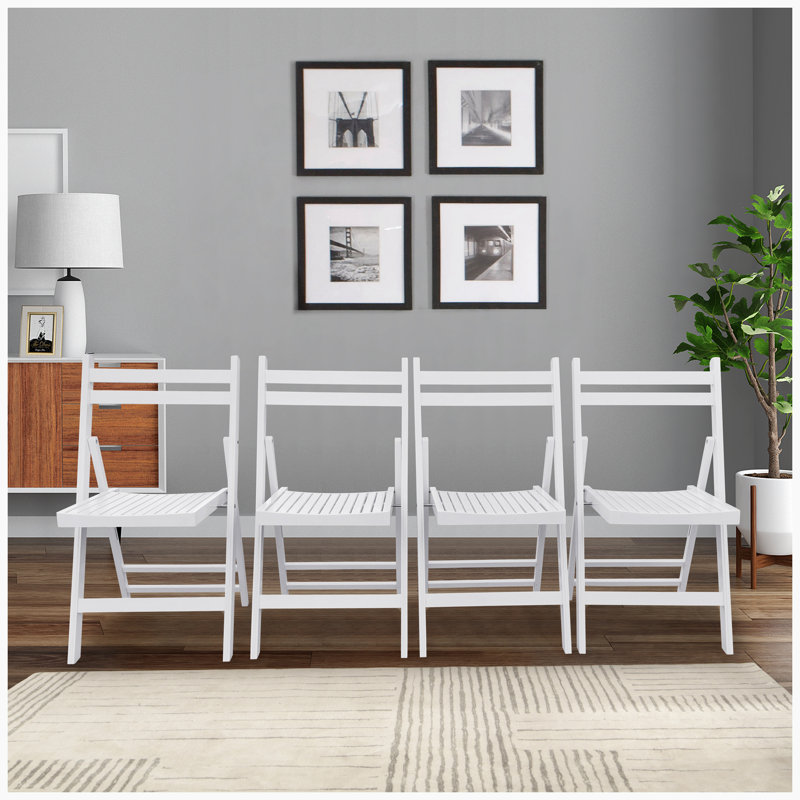Chaise pliante en bois