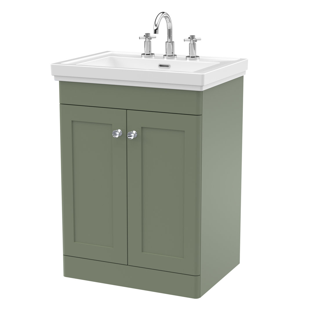 Classique 600mm Single Bathroom Vanity with Vanity Top