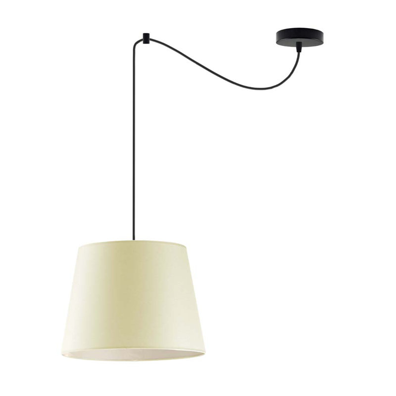 Gianlorenzo 1 - Light Pendant, 200cm H x 200cm W, Ecru, Black
