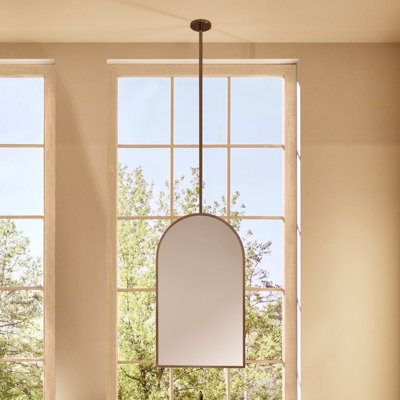 Miroir à cadre suspendu