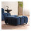 Canapé modulaire modulaire-repose-pieds