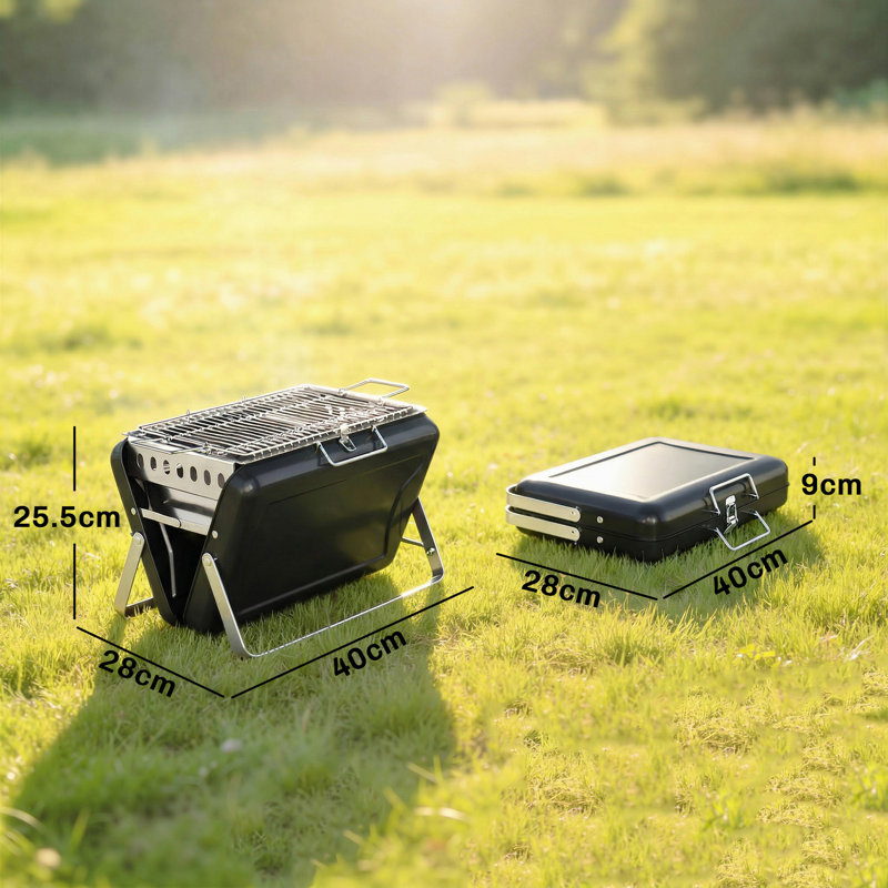 Outsunny Electric Grill, Black