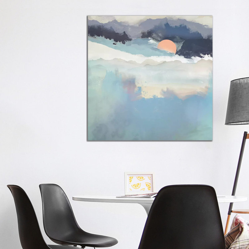 Mountain Dream - reproduction d'art, Toile tendue, Aucun mat, H 37 po x l 37 po x P 1,5 po