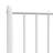 Demarrio vidaXL Durable Metal Headboard, Modern Style-37251587-37251589