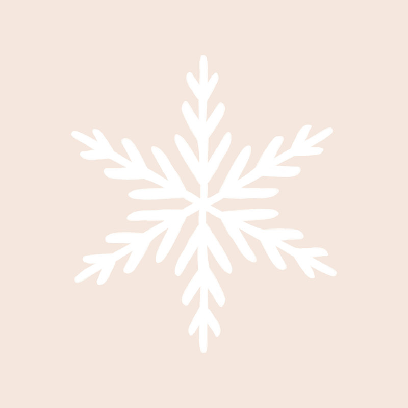 Peinture de flocon de neige Orara Studio, H 12 po x l 12 po