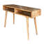 Bureau d'écriture en bois de manguier minimaliste