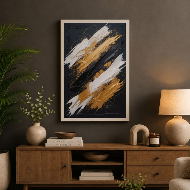 Print, 36x24 - 91.4 x 61.0 cm, Teal Border