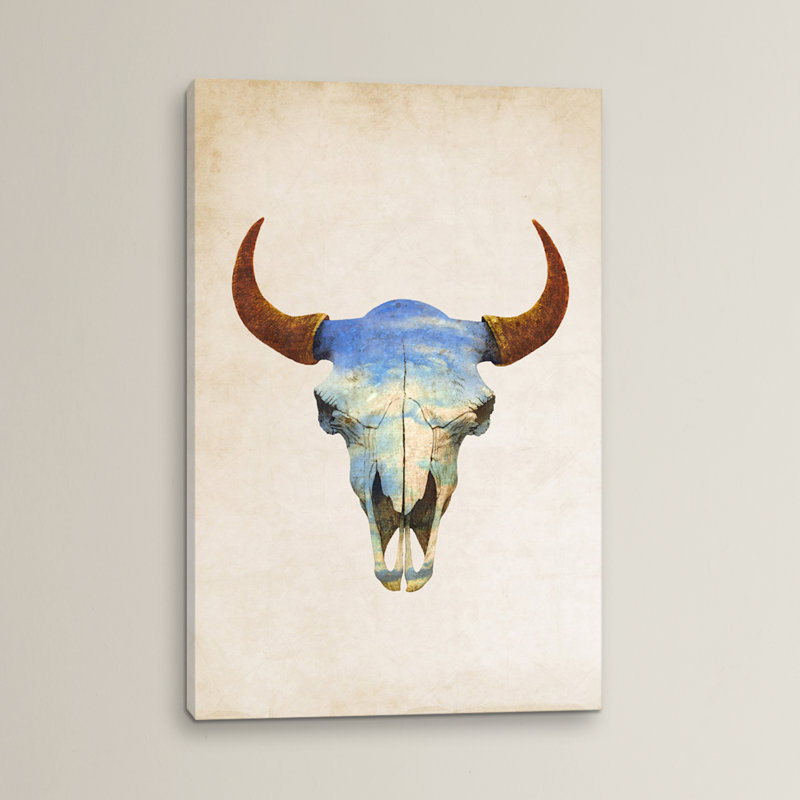 « big sky portrait », impression sur toile, Toile tendue, Pas de tapis, H 12 po x l 8 po x P 0,57 po