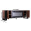 Metro Lane 178 cm W Black Electric TV Stand with 5120 BTU-74358411