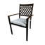 Dezarey Stacking Patio Dining Armchair with Cushion