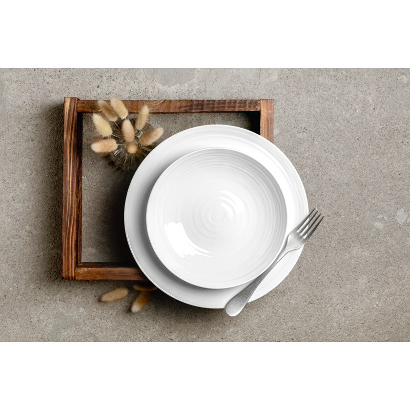750ml Soup Plate, White