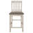 Heritage Design - Denardo 5-Piece Drop Leaf Counter Dining Set Rustic Cream