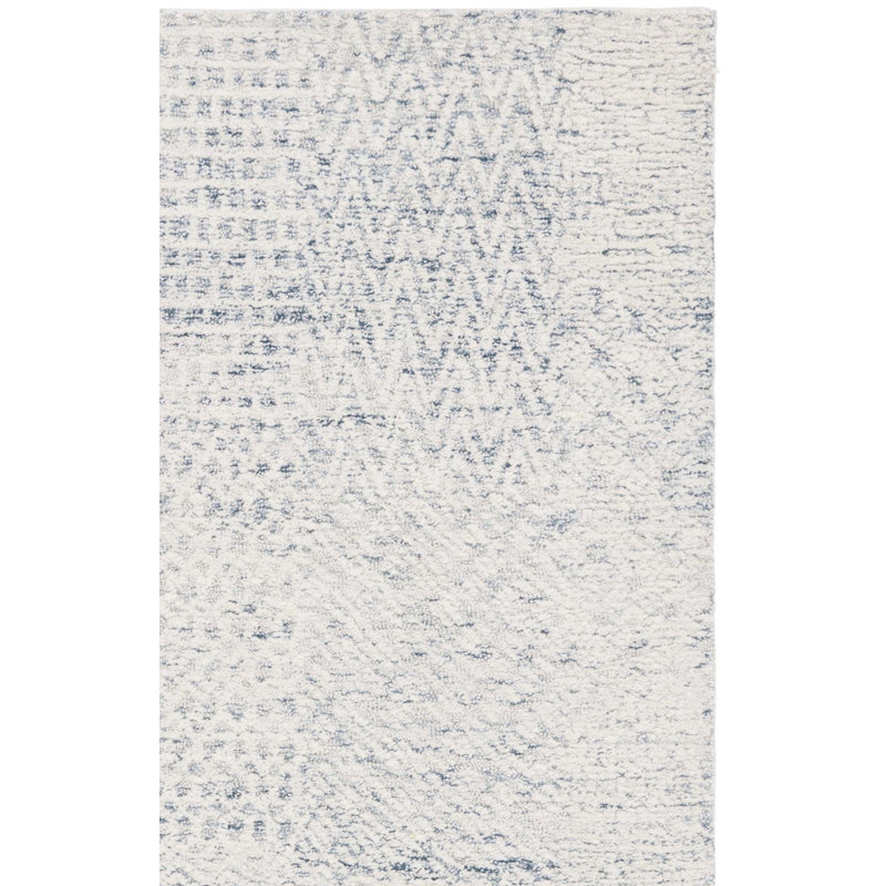 Armittie 223 Area Rug In Ivory / Blue, Rectangle 6' x 9'