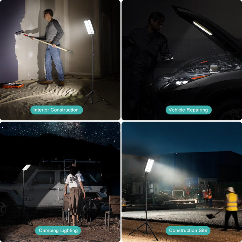 175cm Battery Powered Integrated LED Work Light