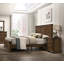 Ensemble de chambre à coucher en bois traditionnel avec lit à panneau et deux tables de chevet-2008796379-2008796376