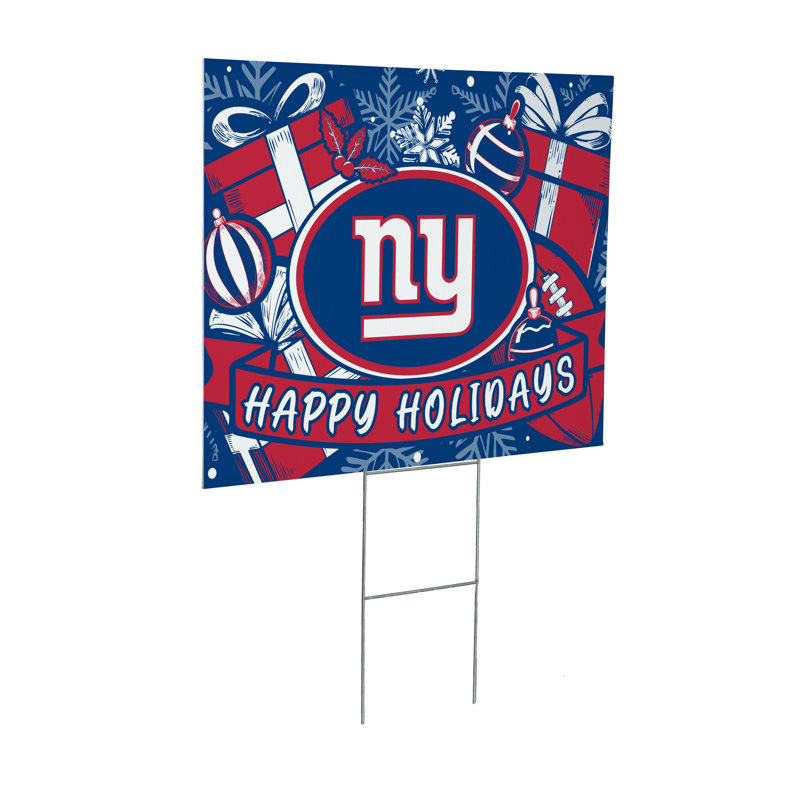 Panneau de New York Giants, fête