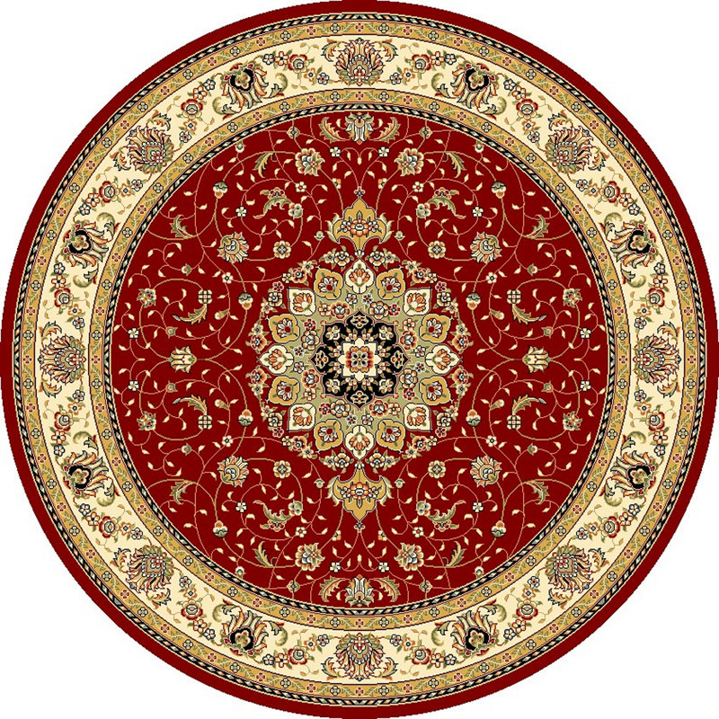 Klose Performance Oriental Rug, Round 5'3"