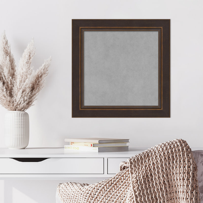 Tableau magnétique magnétique en métal, H 20 po x l 20 po x P 1 po