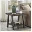 Athens Contemporary 3-Piece Coffee Table Set with Rectangular Tops and Splayed Legs in Espresso