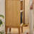 Brown Solid  Wood Display Cases