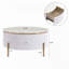 Table basse moderne avec 2 grands tiroirs de rangement Modern (31,5 po)