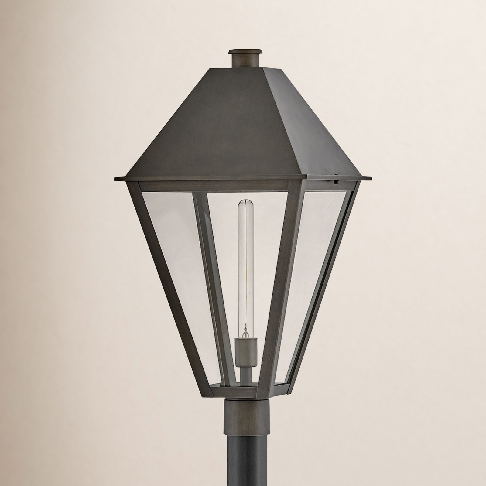 Endsley Outdoor Post Mount Lantern