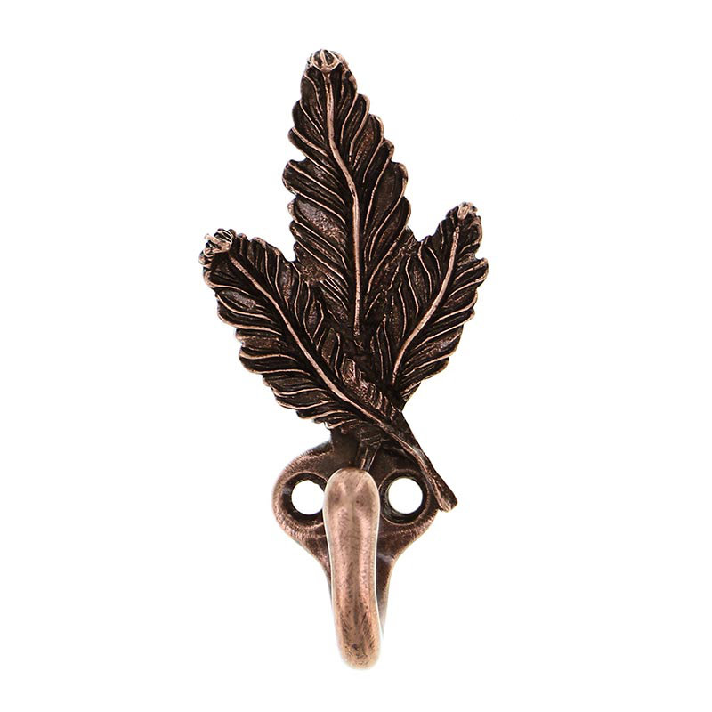 Carlotta Wall Hook, Antique Copper