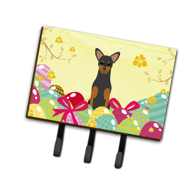 Porte-clés ou garde-graines terrier de pâques