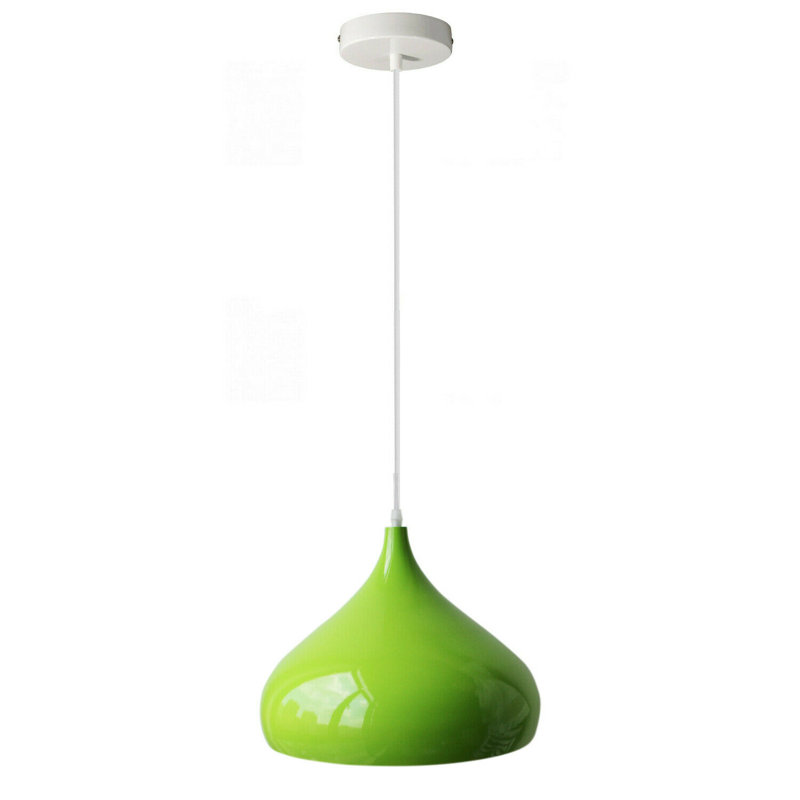 Jerlene 1 - Light Pendant, Green, White