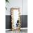 61" X 31" Full Length Mirror With Golden Leaf Accents, Floor Miiror For Living Room Bedroom