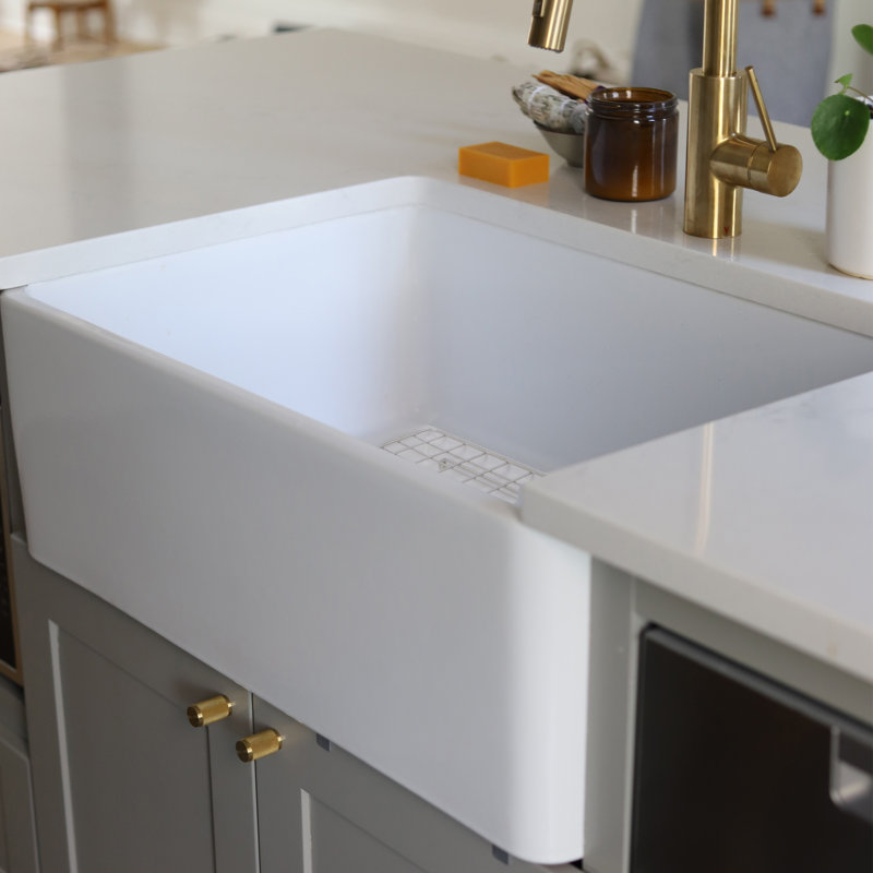 33'' L Single Basin Kitchen Sink