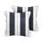 Giule Striped Sunbrella® Indoor/Outdoor Reversible Throw Pillow-477908327-477908330