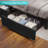 Bed Frame With 4 Storage Drawers And Led Lights Upholstered Platform Storage Bed Frame With Charging Station And Headboard Led Bed Frame,Easy Assemble-381632295-395153600