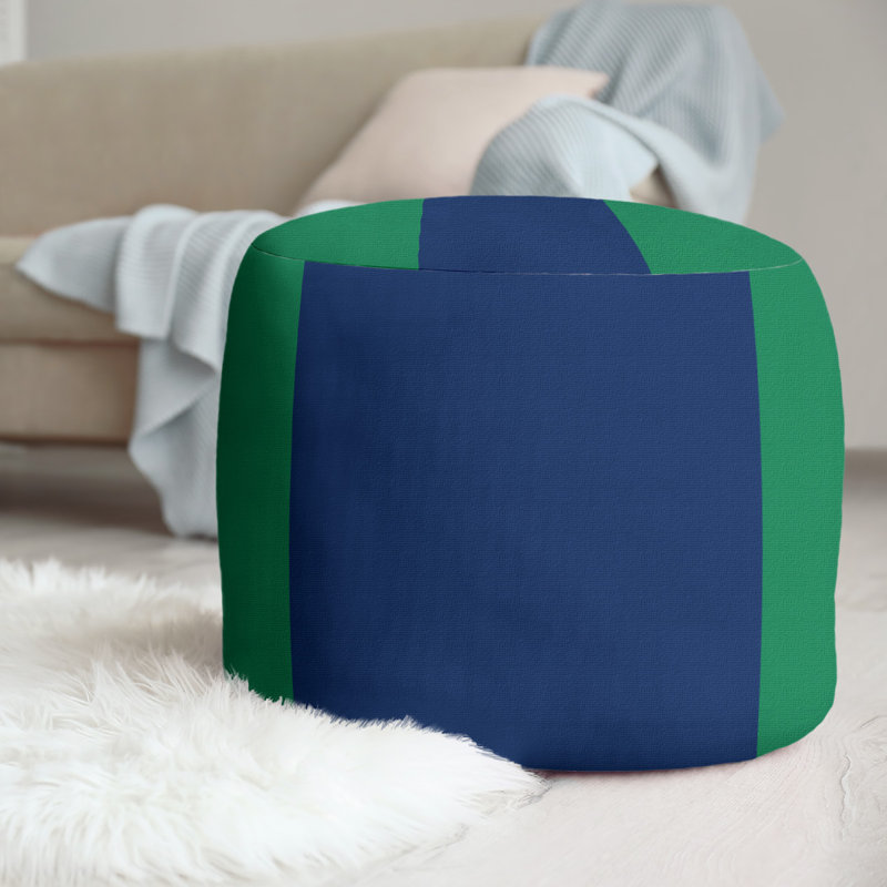 Repose-pieds repose-pieds rond 20,5", Vert / bleu / vert, Vancouver