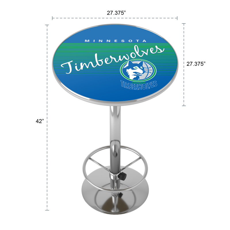 Round Metal Base Dining Table