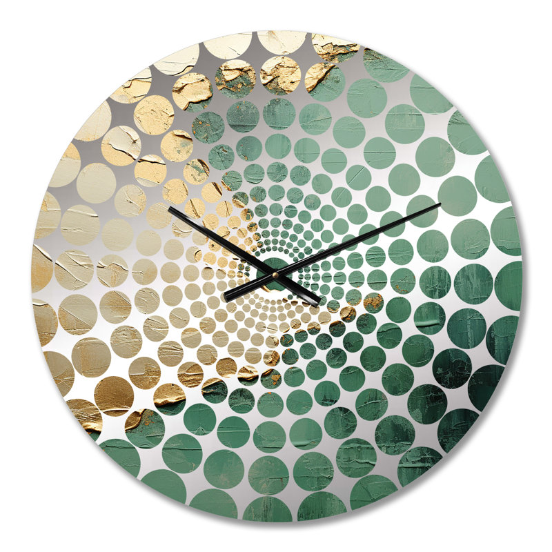 Sofren - Abstract Painting Wall Clock, Small