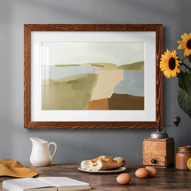 Paysage empilé II, Érable, H 14 po x l 20 po x P 1,5 po