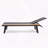 Chaise Lounge Attached Side Table Adjustable Seating Positions