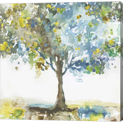 «Majestic Blue» par Allison Pearce - impression sur toile tendue
