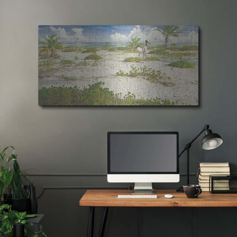 «Tropical Loners» par Steve Hunziker OOB, H 24 po x l 48 po