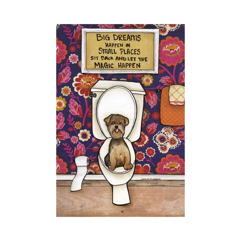Big Dreams by Jamie Morath - Wrapped Canvas Print, 20.32 cm H x 30.48 cm W