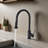 Pull Down Kitchen Faucet With Sprayer-111235208