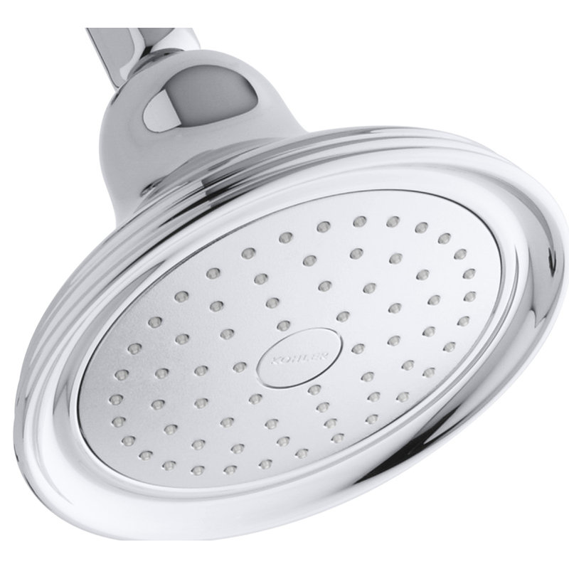Devonshire 2.5 GPM Full Rain Shower Head, Polished Chrome
