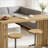 Elegant Wood Kitchen Table,Coffee Table,Rectangular Dining Table-1905971345
