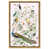 Toile avec cadre or